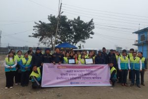 एसेज्वाओद्वारा इलाका प्रहरी कार्यालय इटहरीलाई मेलमिलाप प्रतिक्षालय हस्तान्तरण !