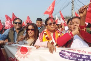 सुनसरी–३ बाट एमालेकी भगवती चौधरीको उम्मेदवारी दर्ता, जनमुखी नेतृप्रति व्यापक भरोसा