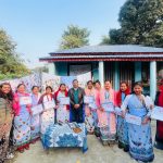 कपडामा अचरा फुलबुट्टा भर्ने स्तरवृद्धि तालिम सम्पन्न !