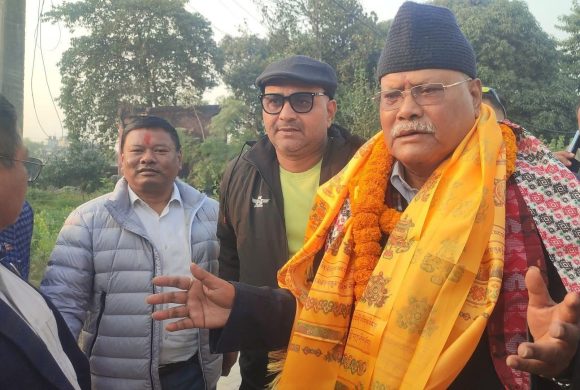 आठौँ पटक चुनावी मैदानमा विजय गच्छदार, सुनसरी–३ बाट उम्मेदवारी दर्ता