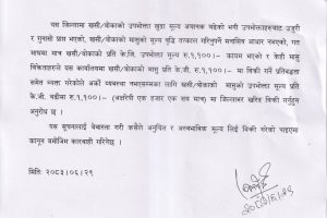 सुनसरीमा मासुको मूल्यमा विवाद : प्रशासनले ११०० तोक्दा व्यापारीले १२०० मा बिक्री गरेको गुनासो